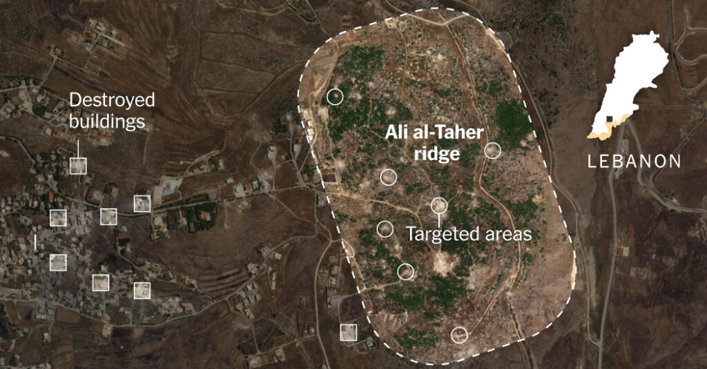 Israel Says It Has Trapped Hezbollah Fighters in an Underground Complex