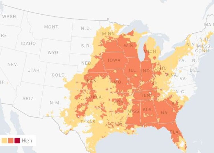 Just How Hot Will the U.S. Get This Week? Here’s a Day-by-Day Forecast.