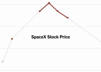 After Blockbuster I.P.O., SpaceX Shares Are Slumping