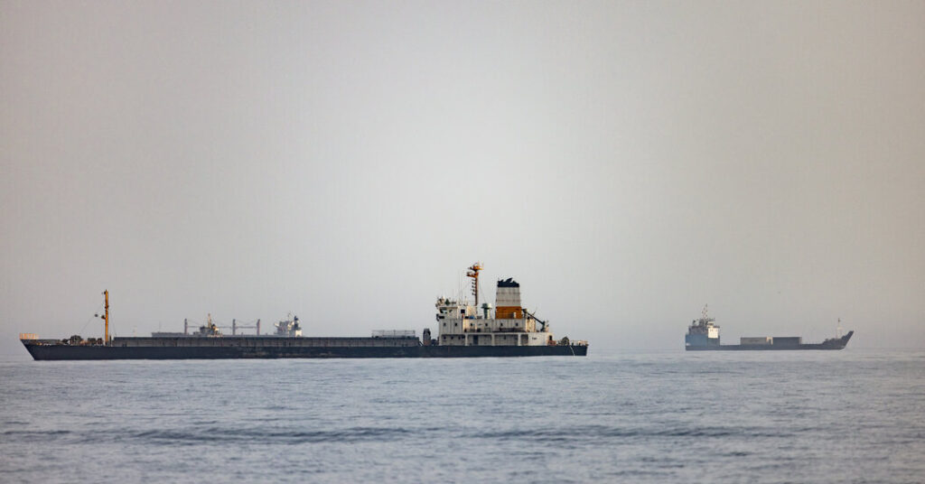 Shipping remains far below prewar levels in the Strait of Hormuz.