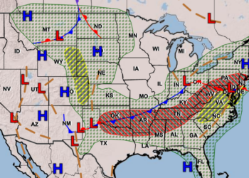Severe Weather Expected in the Northeast on Monday