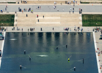 Trump on the Shabby Condition of the Reflecting Pool: Not My Fault