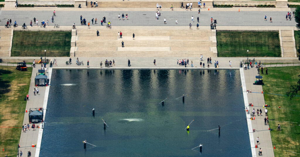 Trump on the Shabby Condition of the Reflecting Pool: Not My Fault