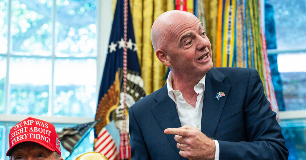 The Man Trumpifying FIFA