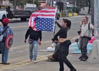 Protester Is Struck by Driver Outside Immigration Detention Center