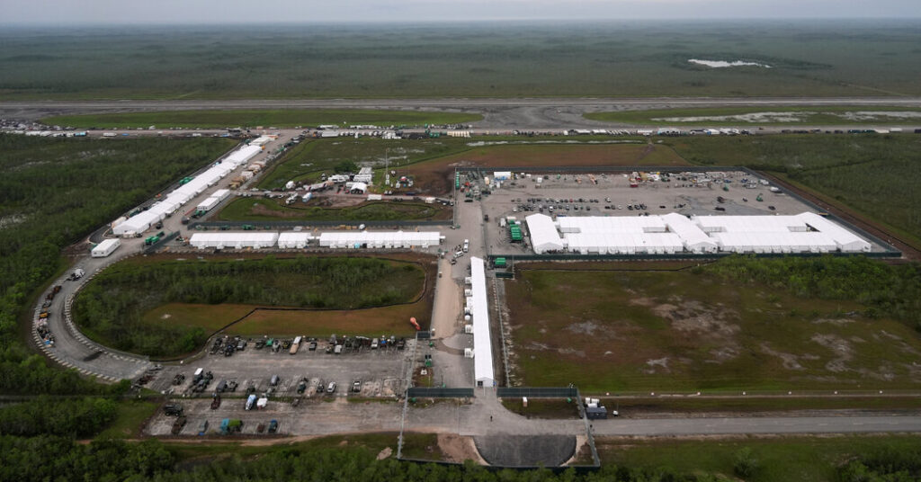 Vendors Told to Start Dismantling ‘Alligator Alcatraz’ Detention Center