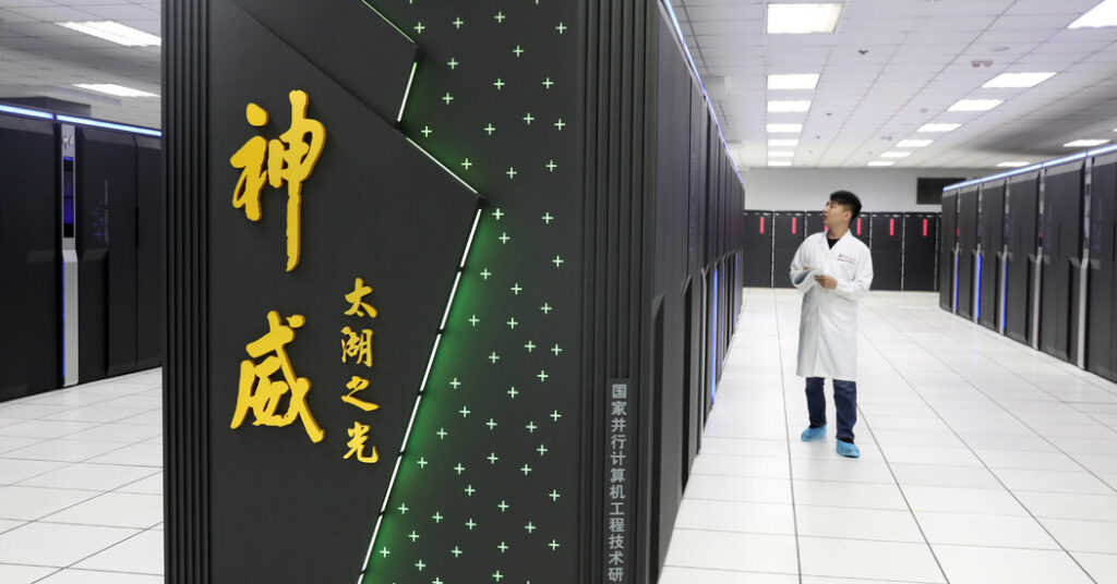 China Takes Supercomputer Crown From U.S. for First Time Since 2017