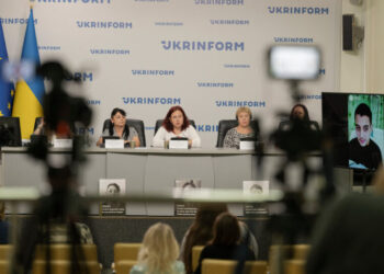 Ukrainian Women Plead for News of Disabled Relatives Held by Russia