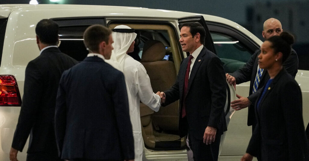Rubio Seeks to Reassure Persian Gulf Allies on Iran Deal