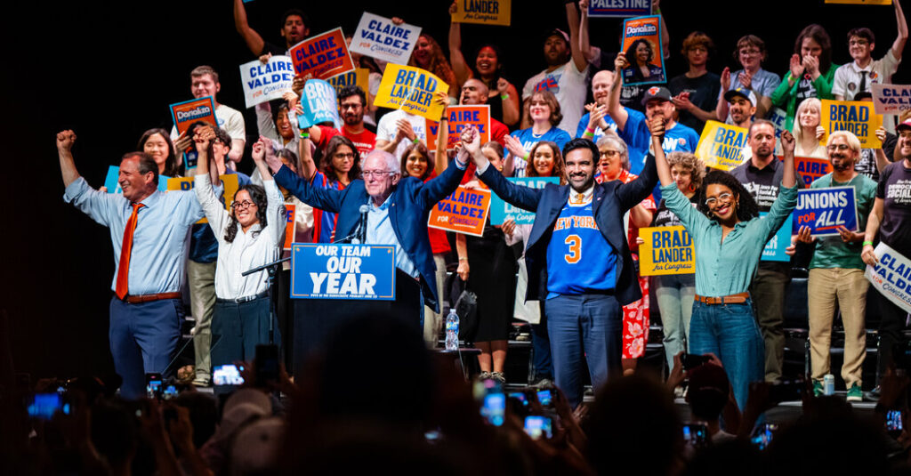 Democratic Leaders Want the Party to Moderate. Its Base Has Other Ideas.