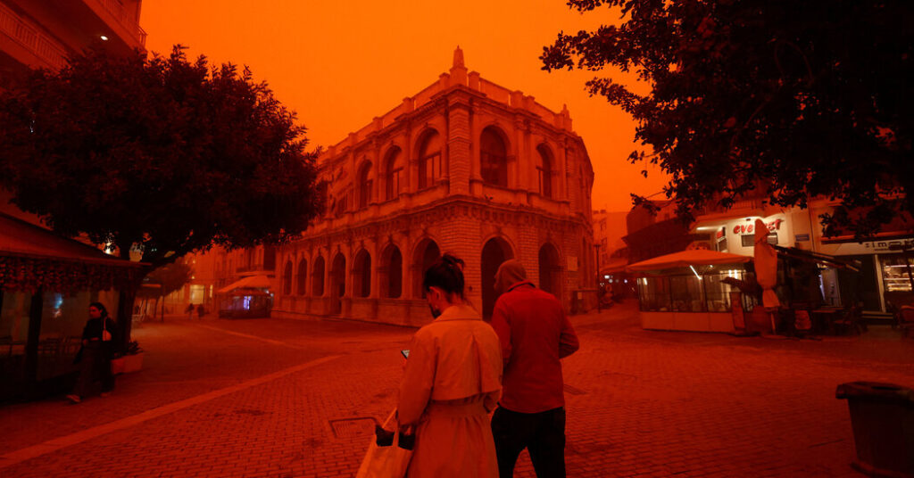 Saharan Dust Could Add an Apocalyptic Hue to Europe’s Unrelenting Heat