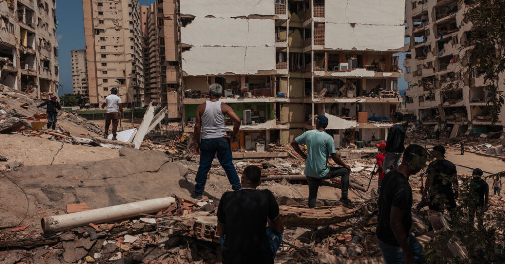 He Was Deported Back to Venezuela and Started Anew. Then the Quakes Hit.