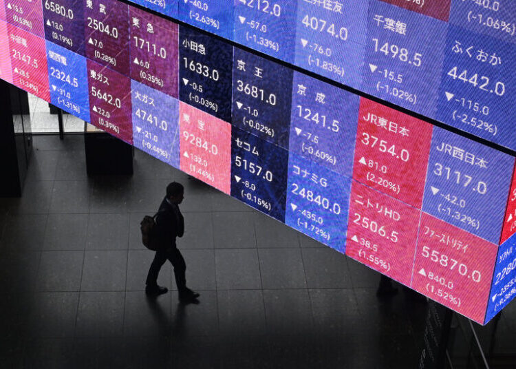 Asian Stocks Tumble as A.I. Uncertainty Jolts Tech Shares