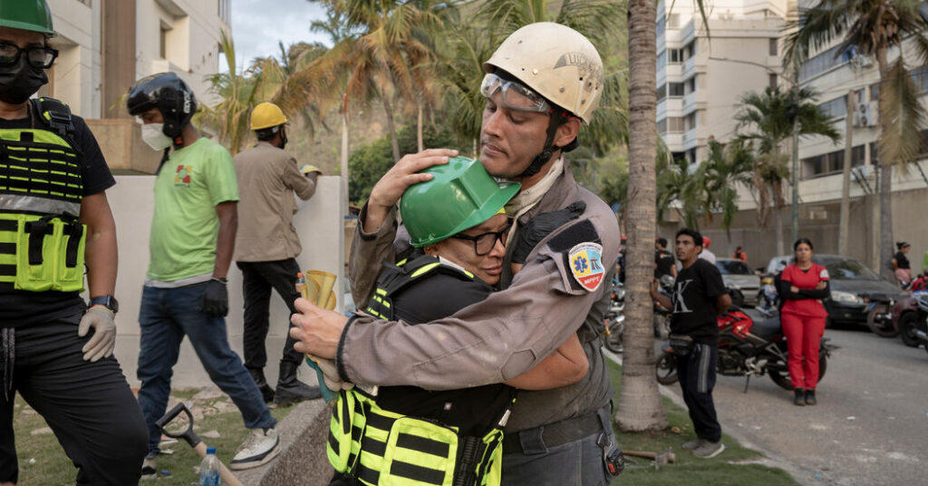 Is There Anyone Alive? 12 Hours With Venezuelan Doctors in the Disaster Zone.