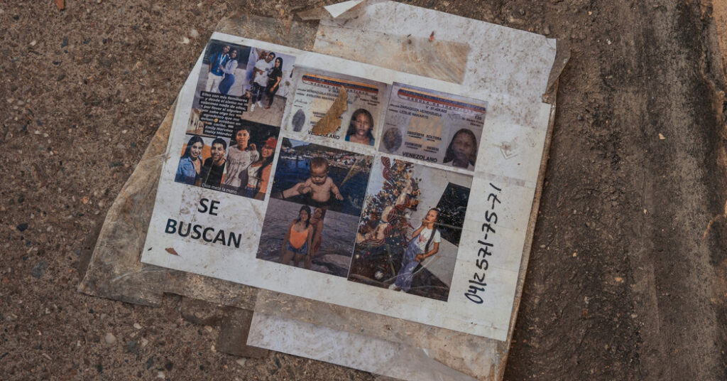 At a Caracas Morgue, Families and Officials Try to Identify More Than 100 Victims