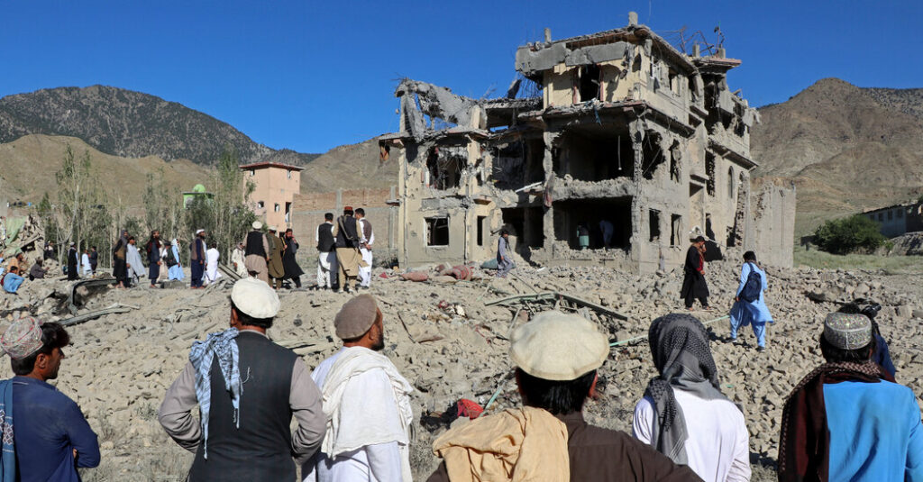 Pakistani Strikes Kill Scores in Afghanistan