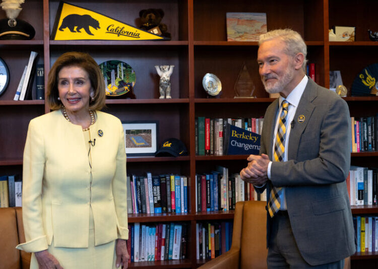 U.C. Berkeley Will Start Institute Named for Pelosi