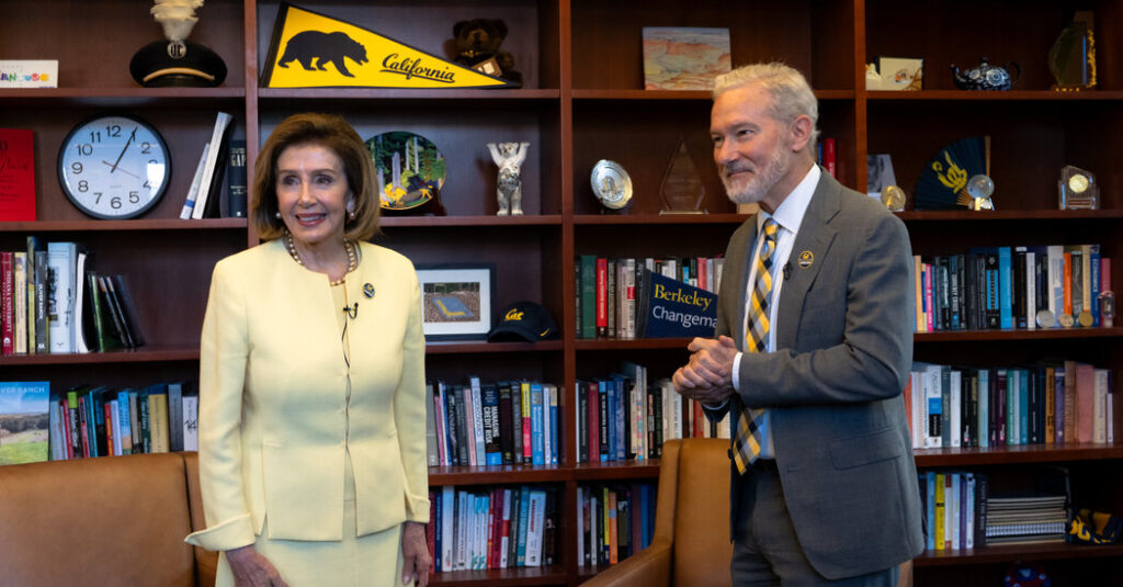 U.C. Berkeley Will Start Institute Named for Pelosi
