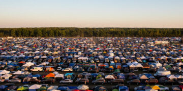 Newborn’s Body Is Found in a Portable Bathroom at a Music Festival in Michigan