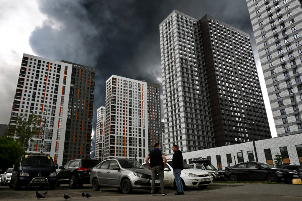 Ukraine pummels Russian capital with largest drone strike yet on Moscow