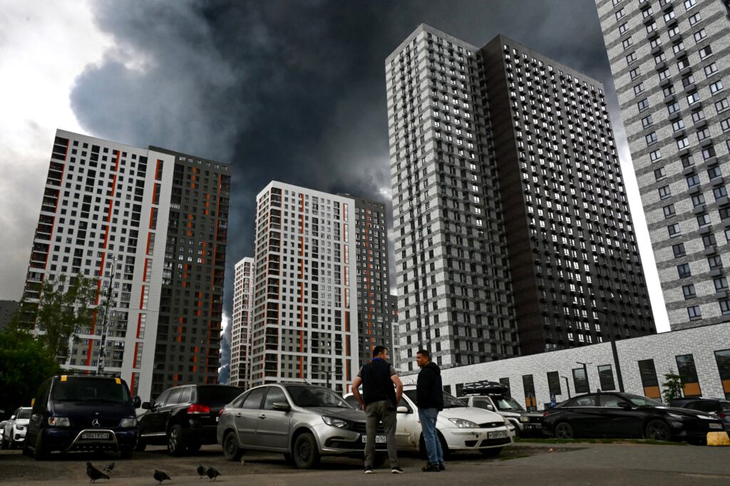 Ukraine pummels Russian capital with what may be largest drone strike yet on Moscow