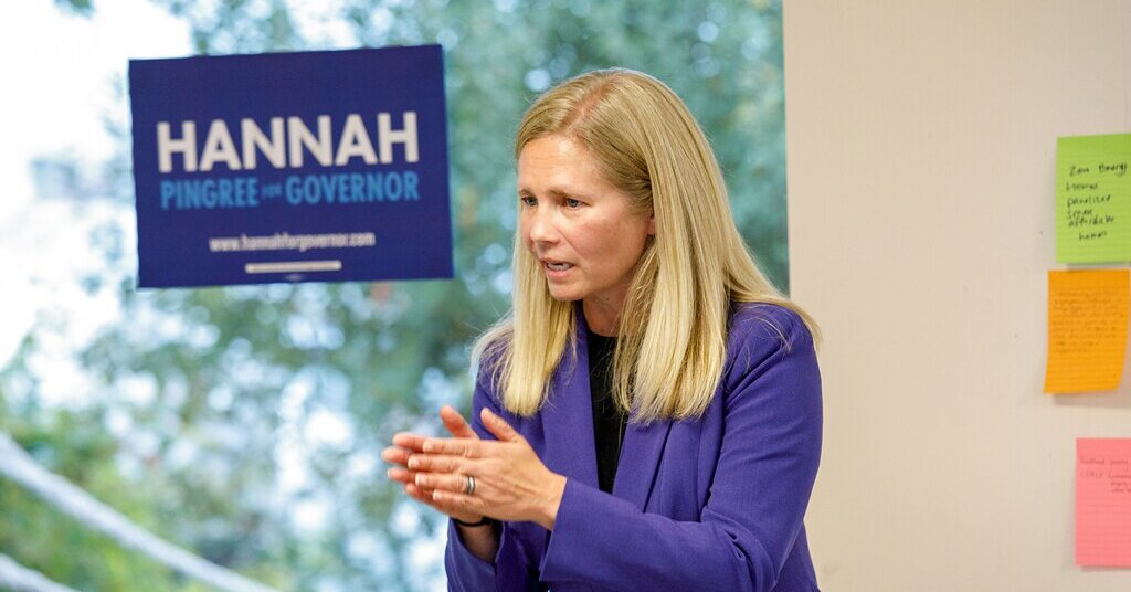 First Poll of Maine Governor’s Race Shows Democrat With Wide Lead