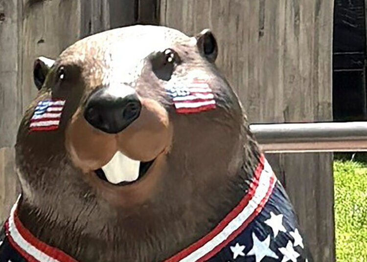 Beaver Statue Honoring the United States Is Smashed in Toronto