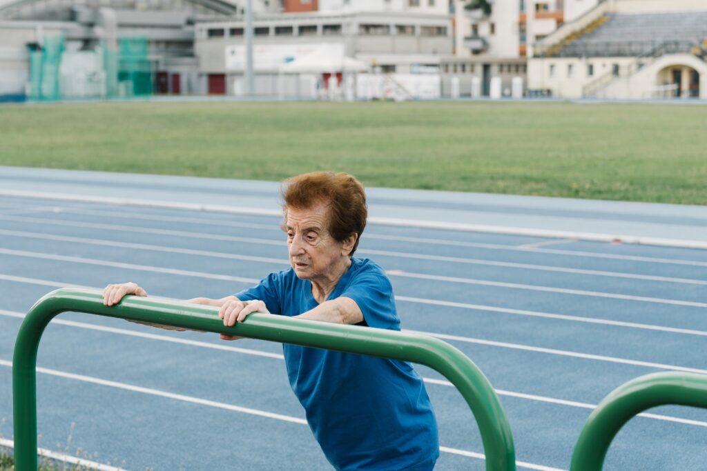At 92, she’s as fit as someone half her age