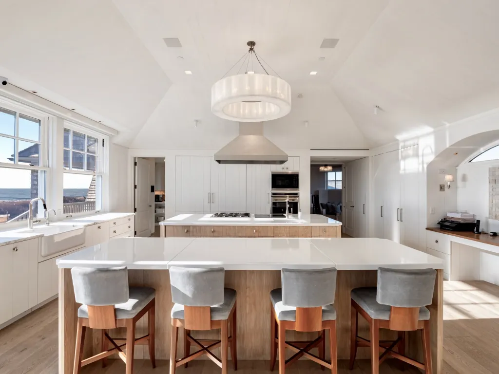 The chef's kitchen.