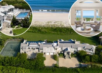 Hedge fund titan asks a record $152.5M for his oceanfront Hamptons estate on just 3.4 acres