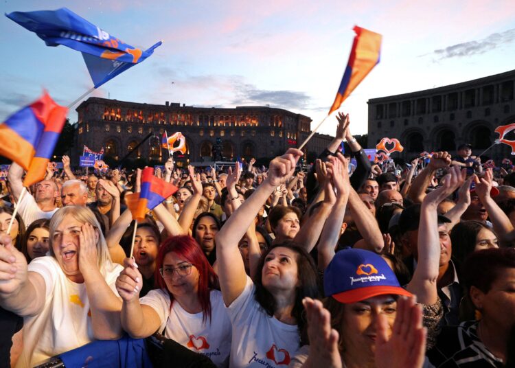Armenia, caught in Trump-Putin power contest, eyes E.U. and feels Russia’s ire