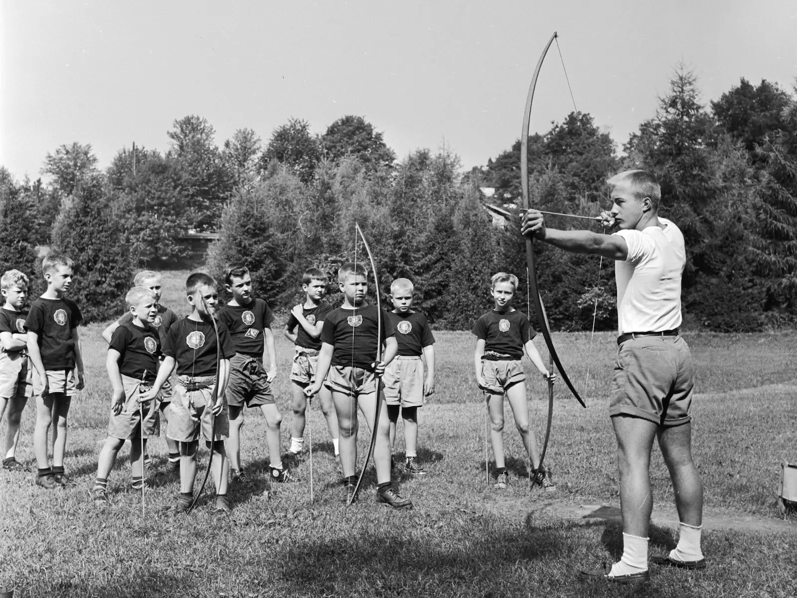 summer camp archery