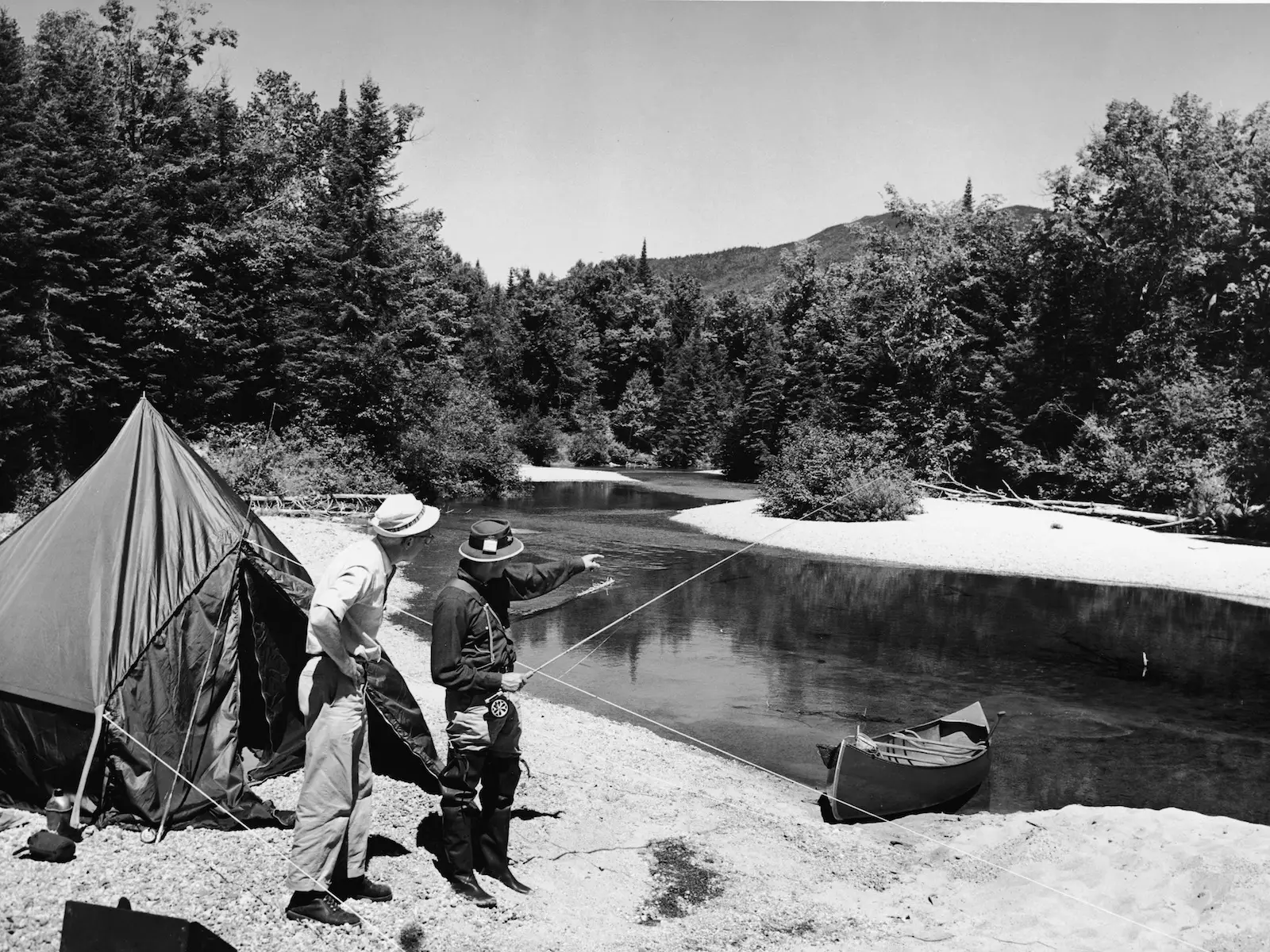 men fishing new hampshire