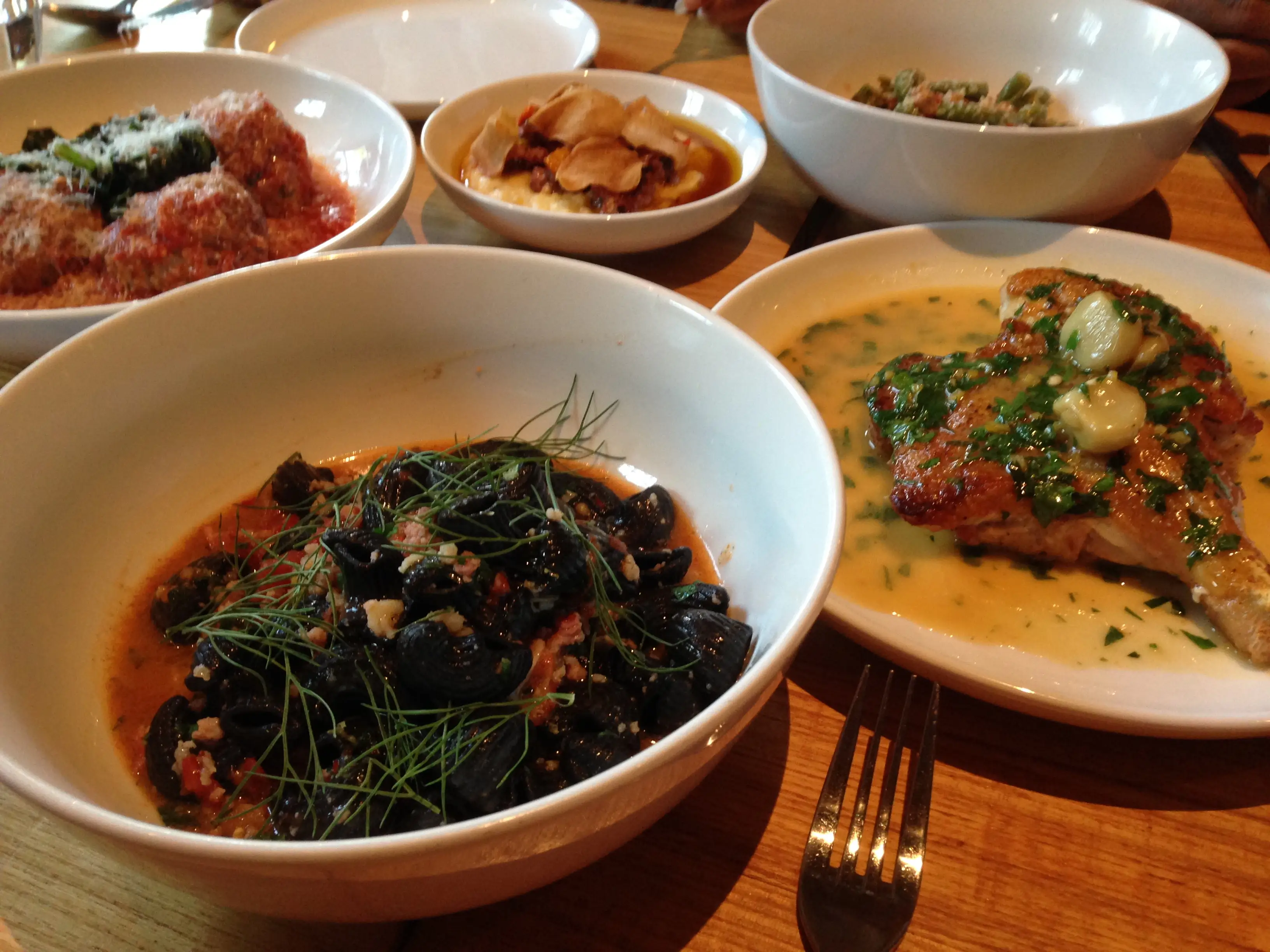 A meal from Rolf and Daughters.