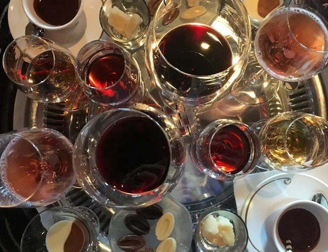 wine glasses