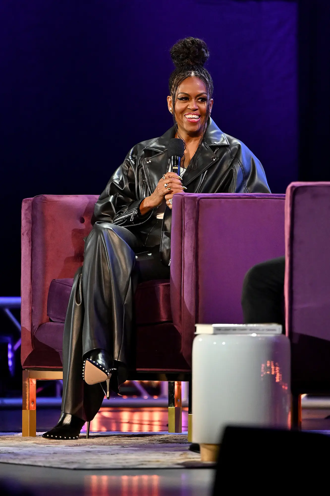 Michelle Obama promoting