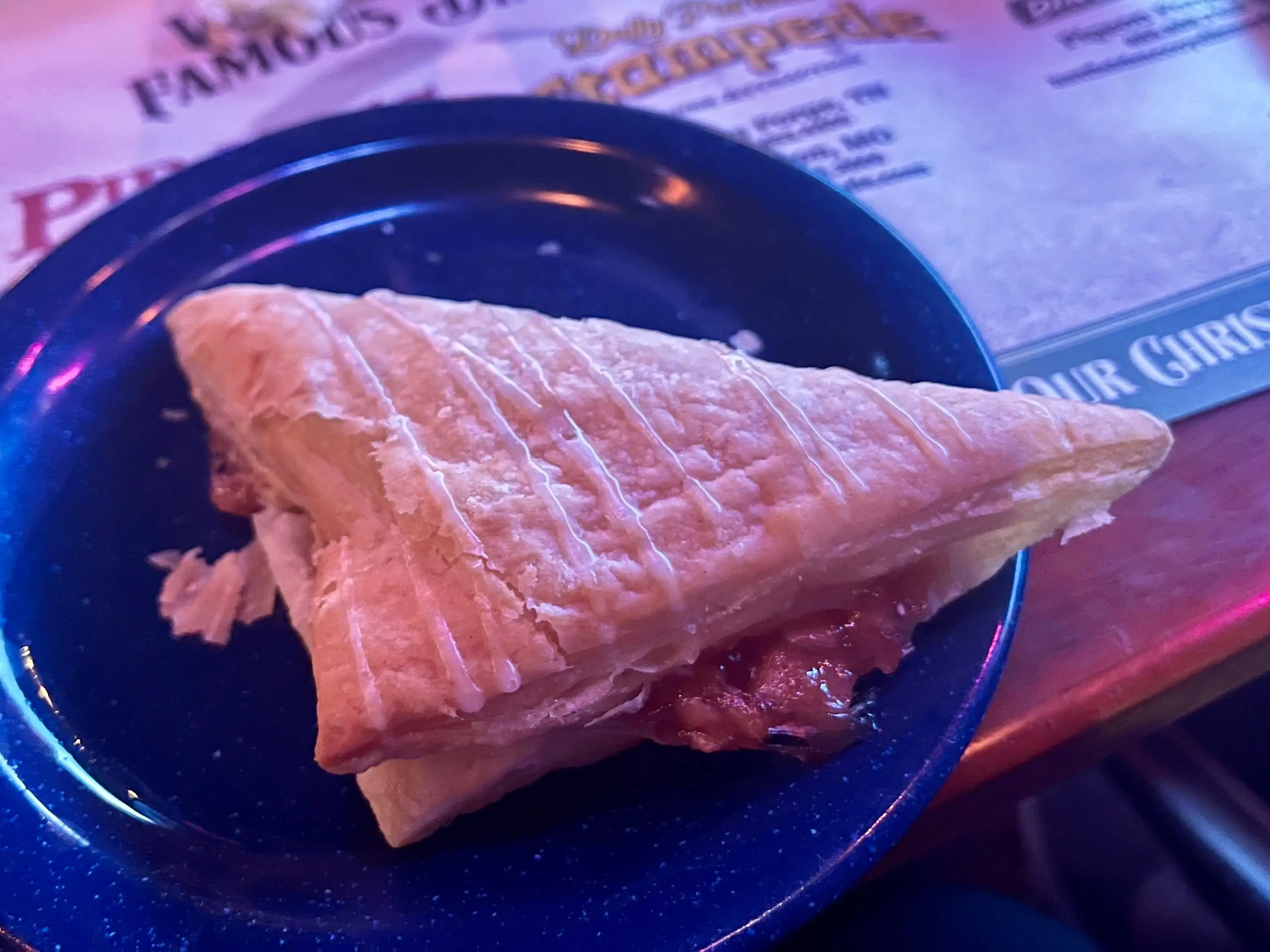 apple pie dessert at Dolly Parton's Stampede