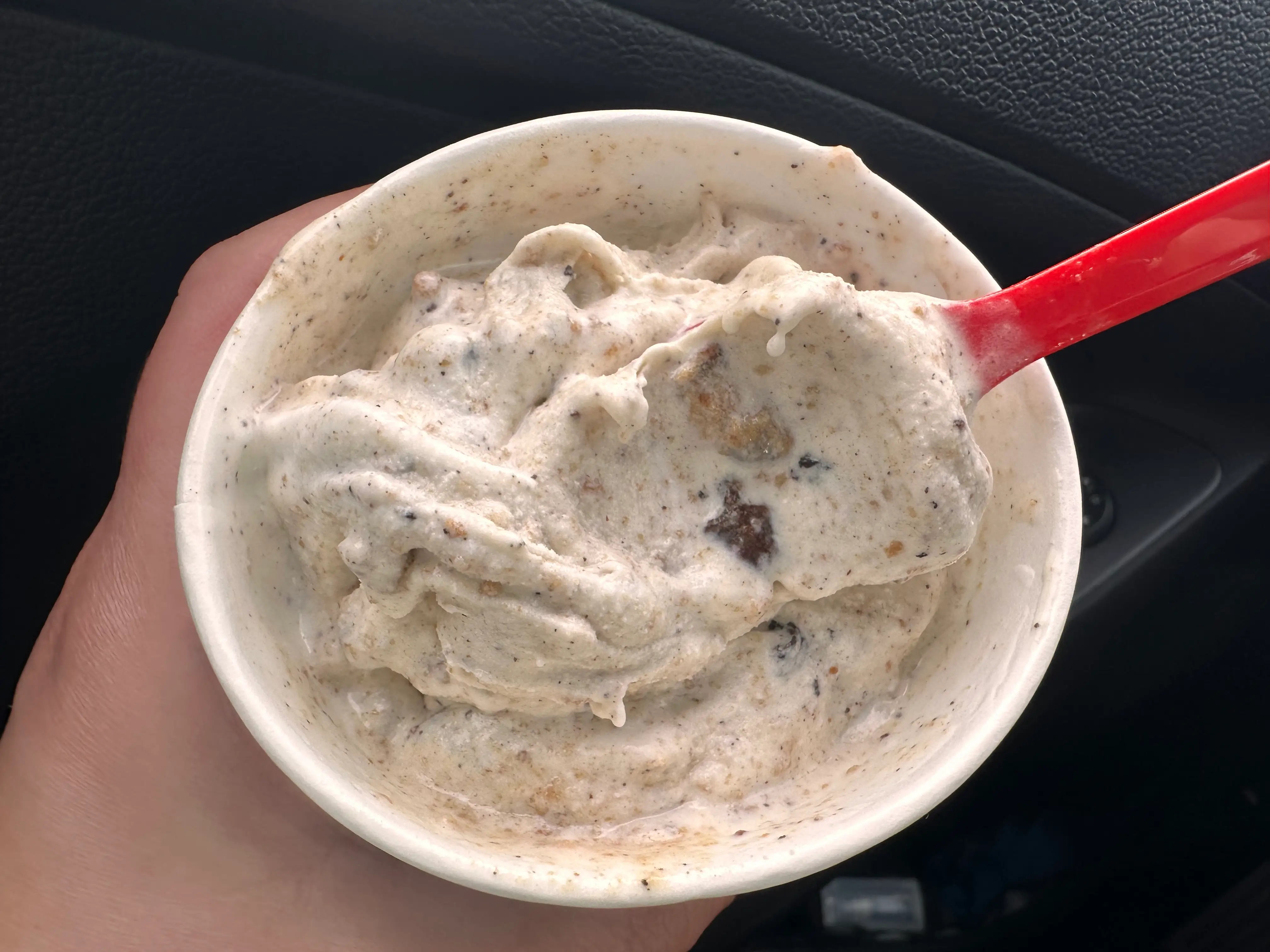Ultimate Cookie Blizzard in cup