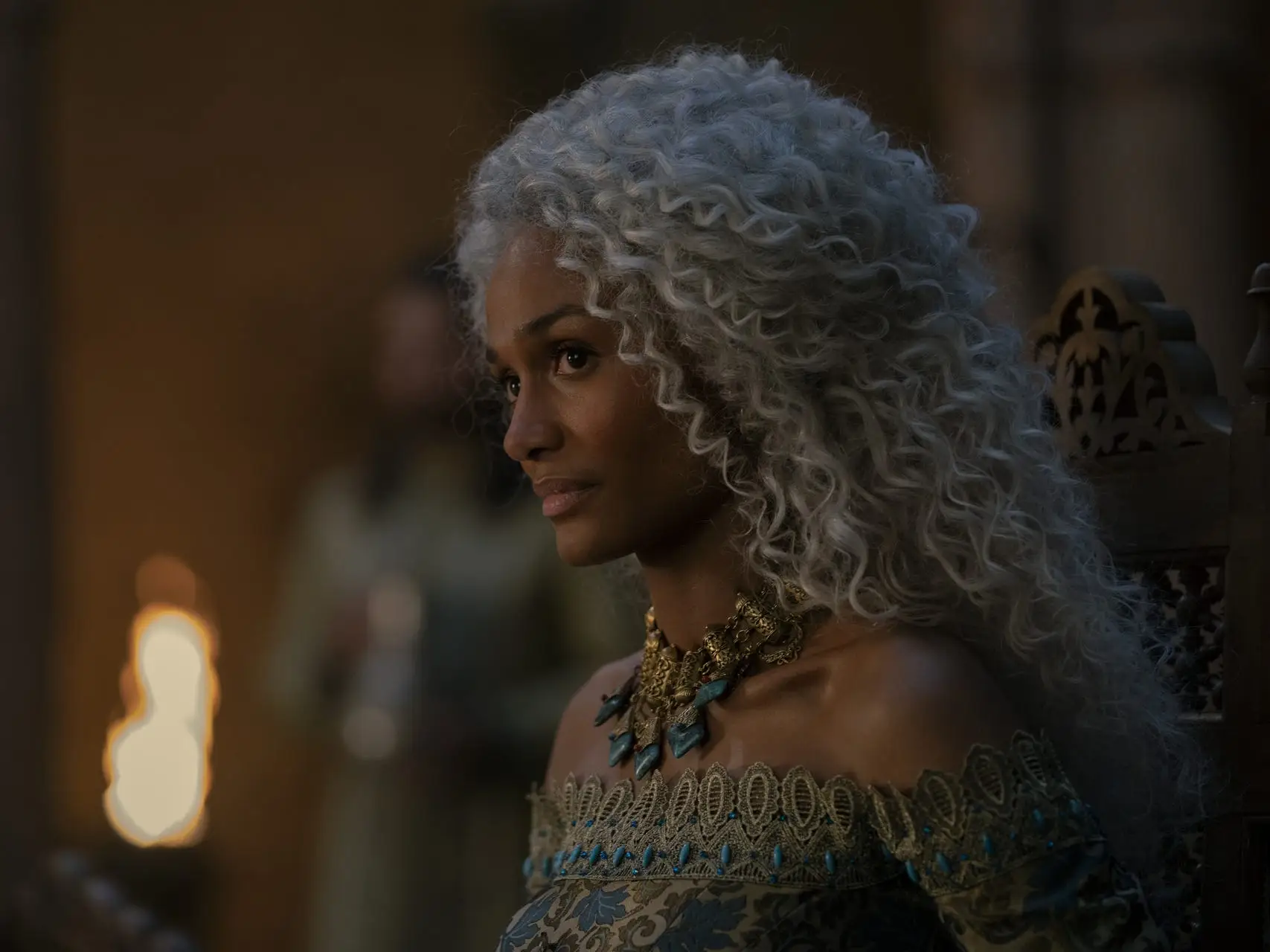 Nanna Blondell as Laena Velaryon in 