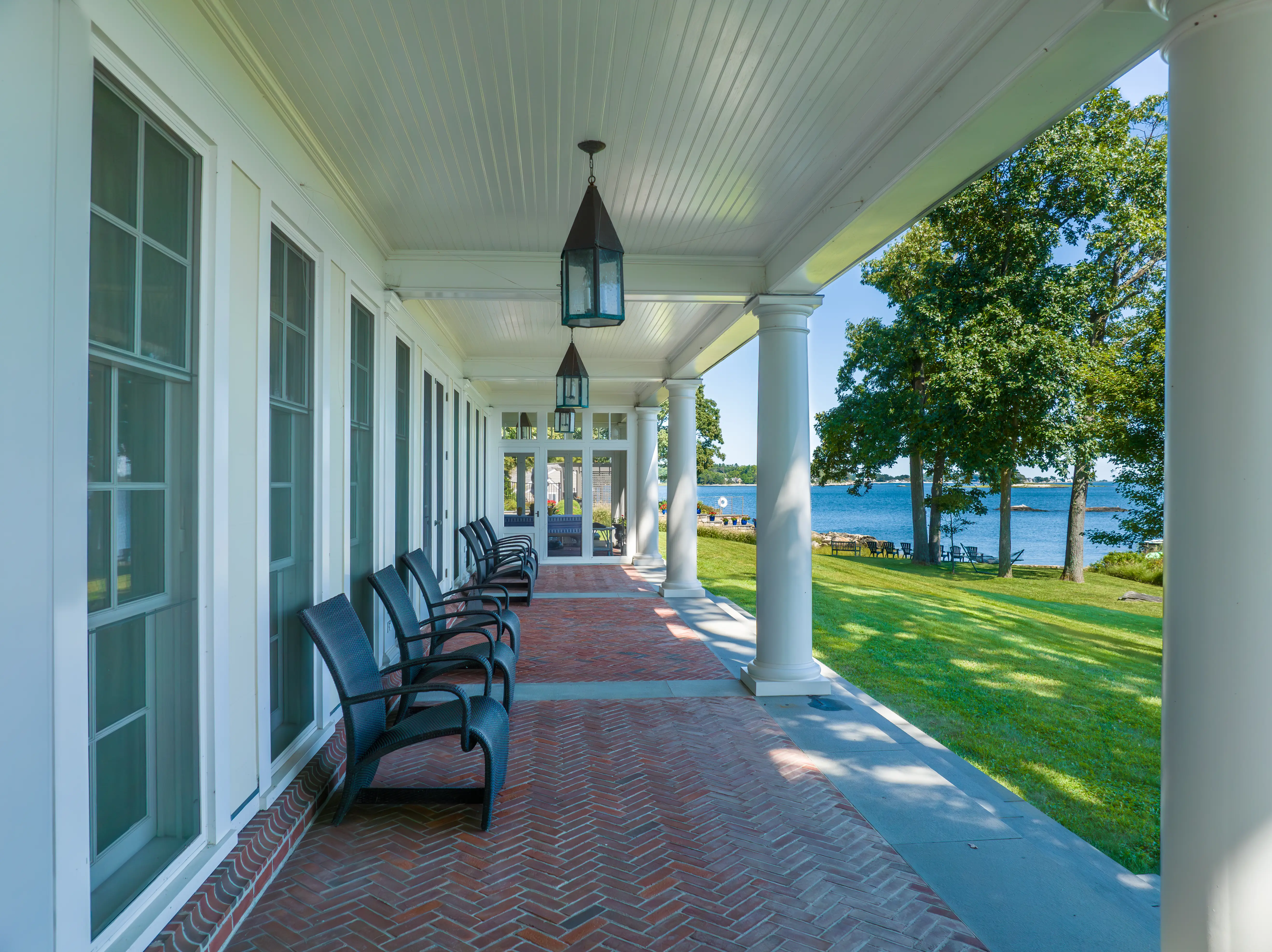 A veranda.