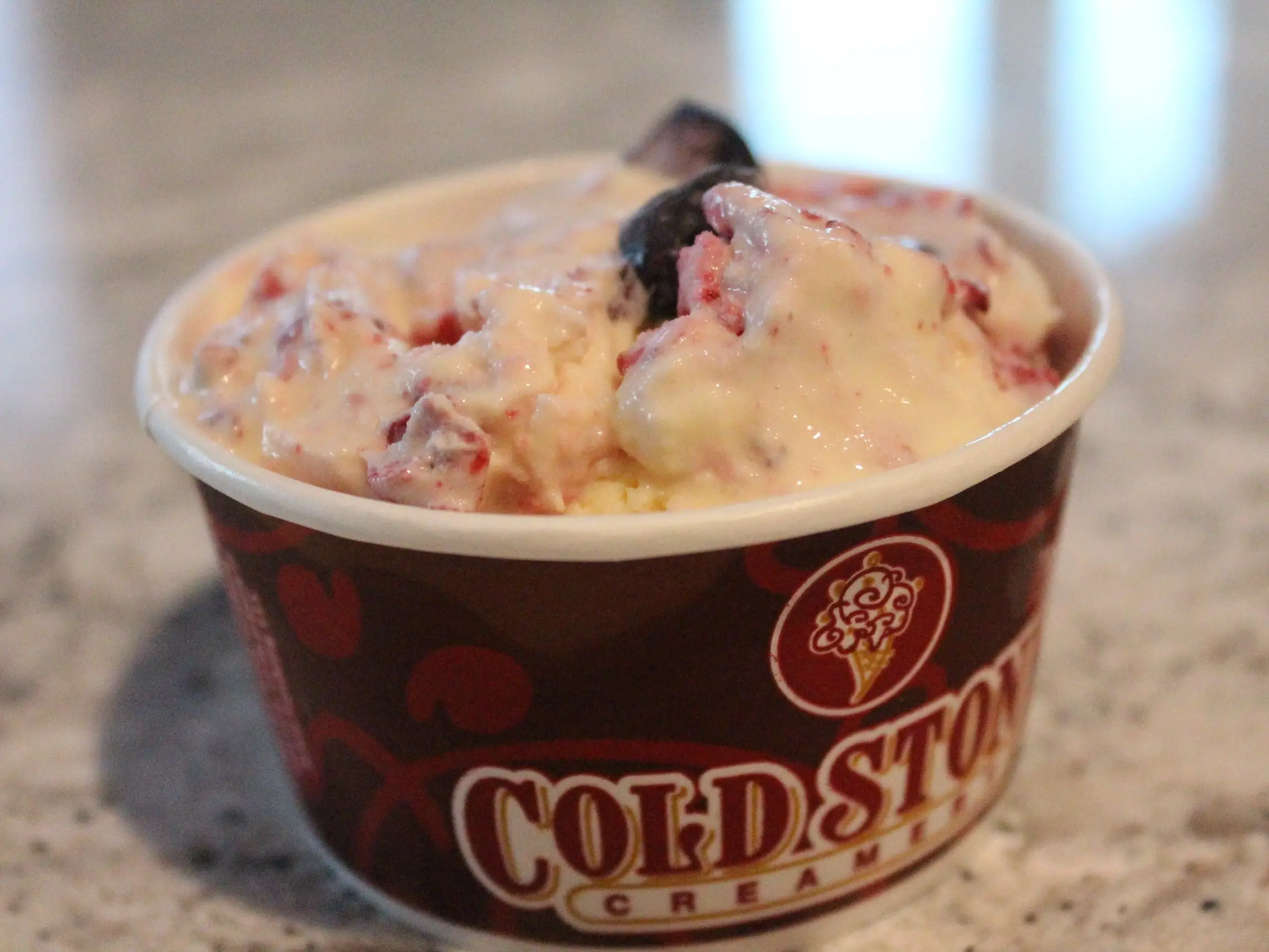 A close-up of the author's Berry Berry Berry Good signature creation.