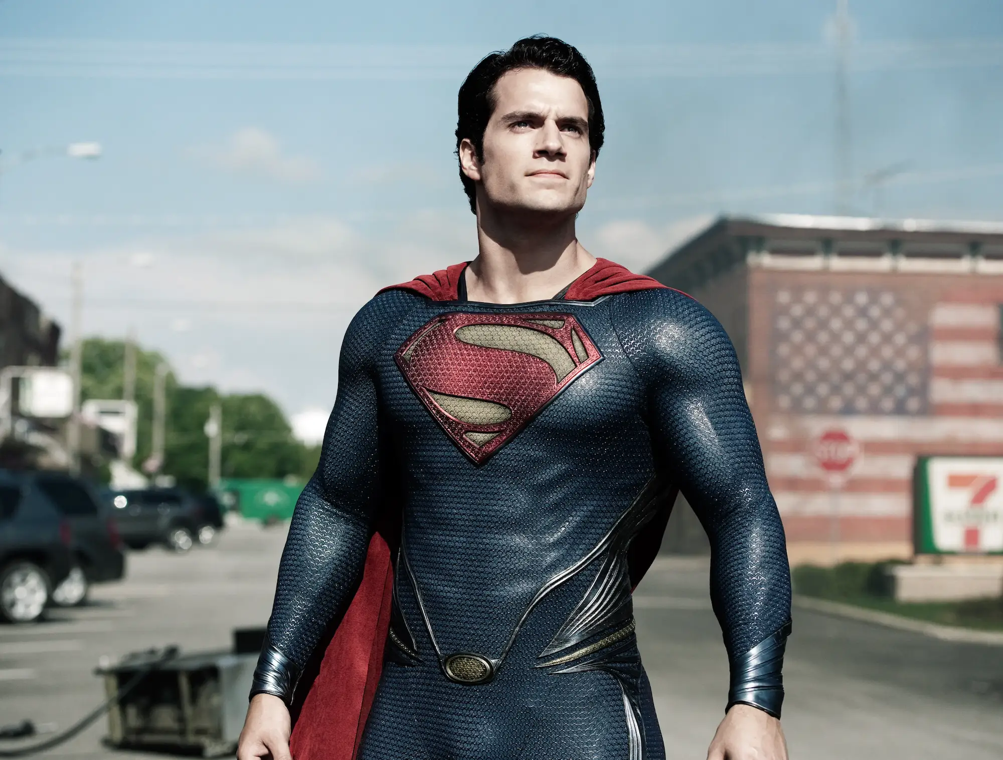 henry cavill as superman in man of steel