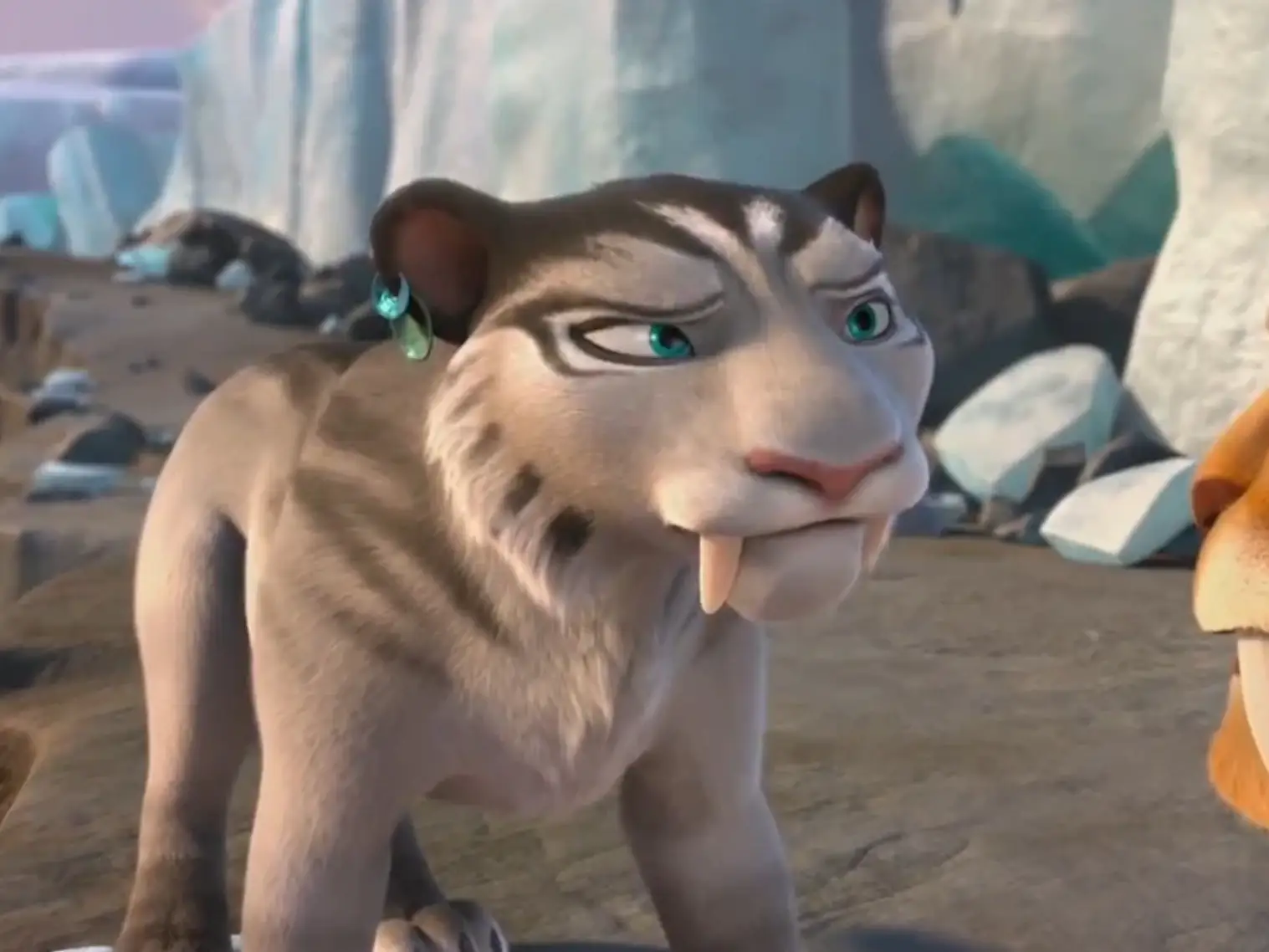 shira and diego in ice age continental drift