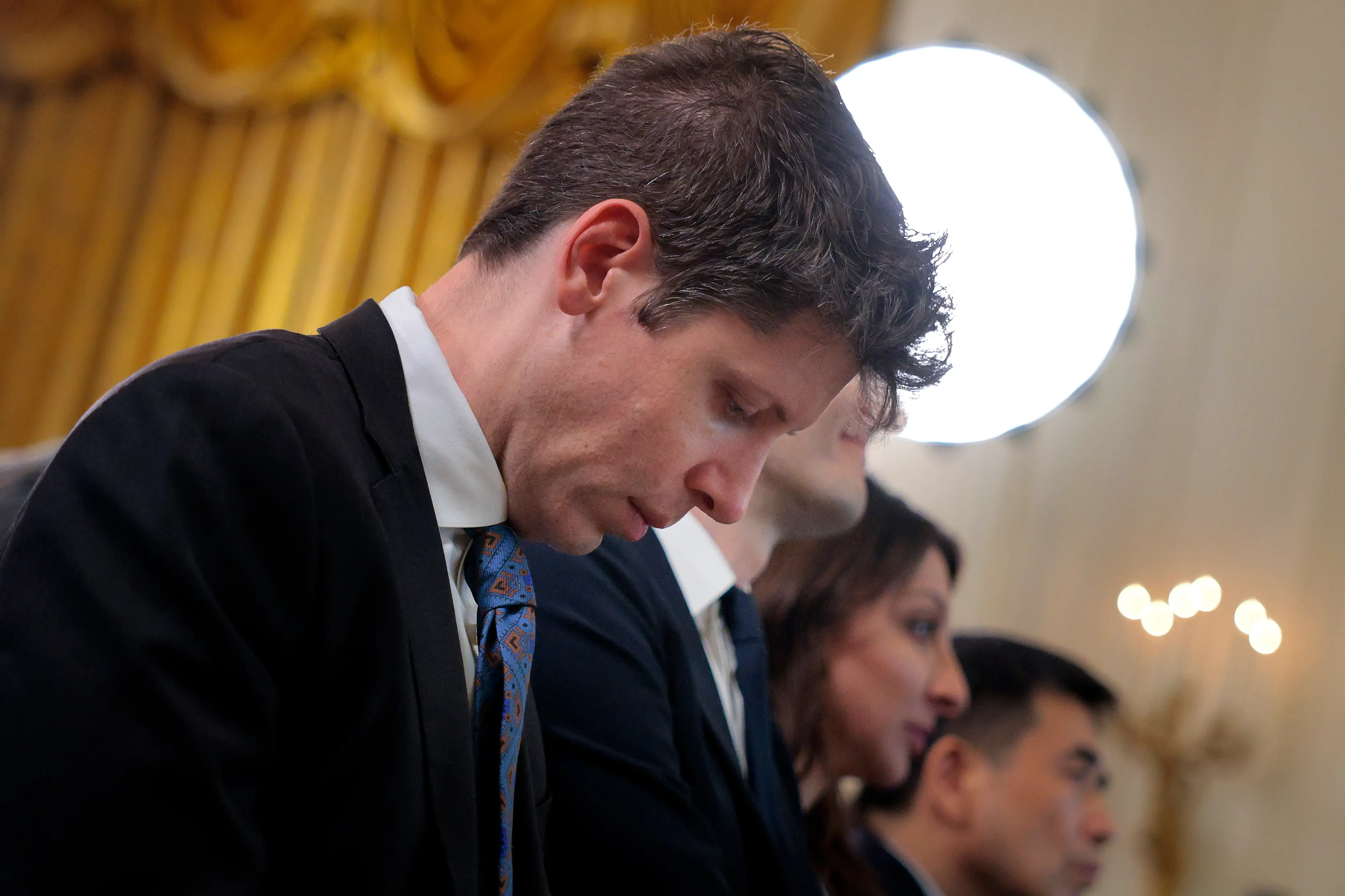 OpenAI CEO Sam Altman at a White House event, September 2025