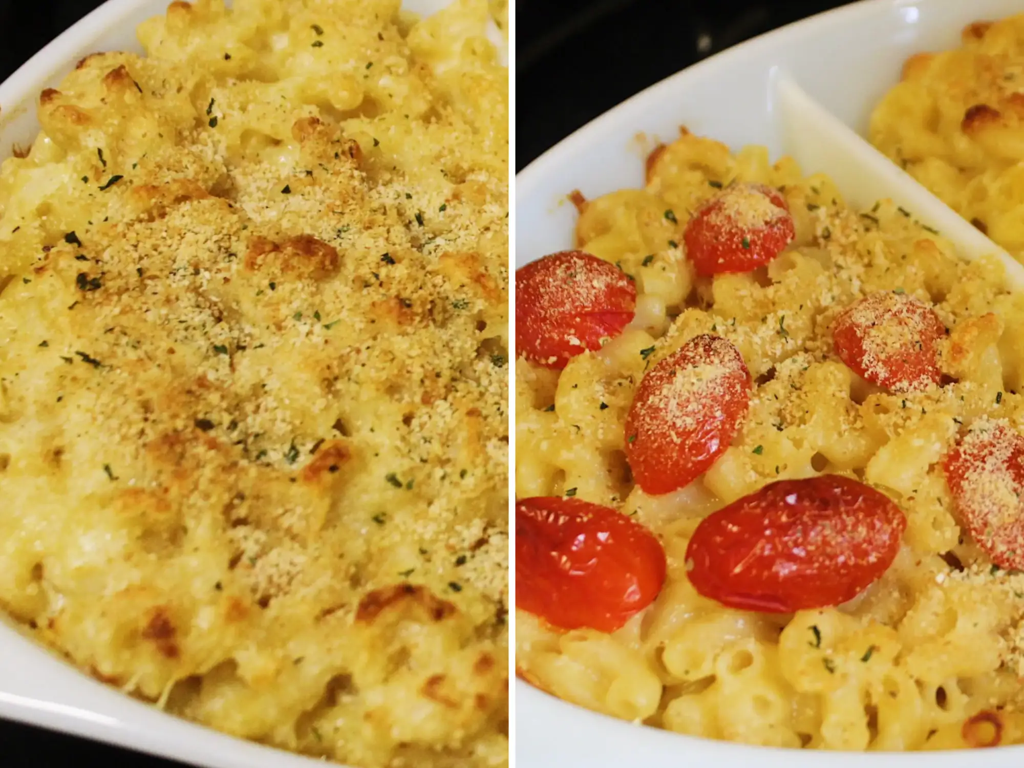 martha stewart and ina garten baked mac and cheese