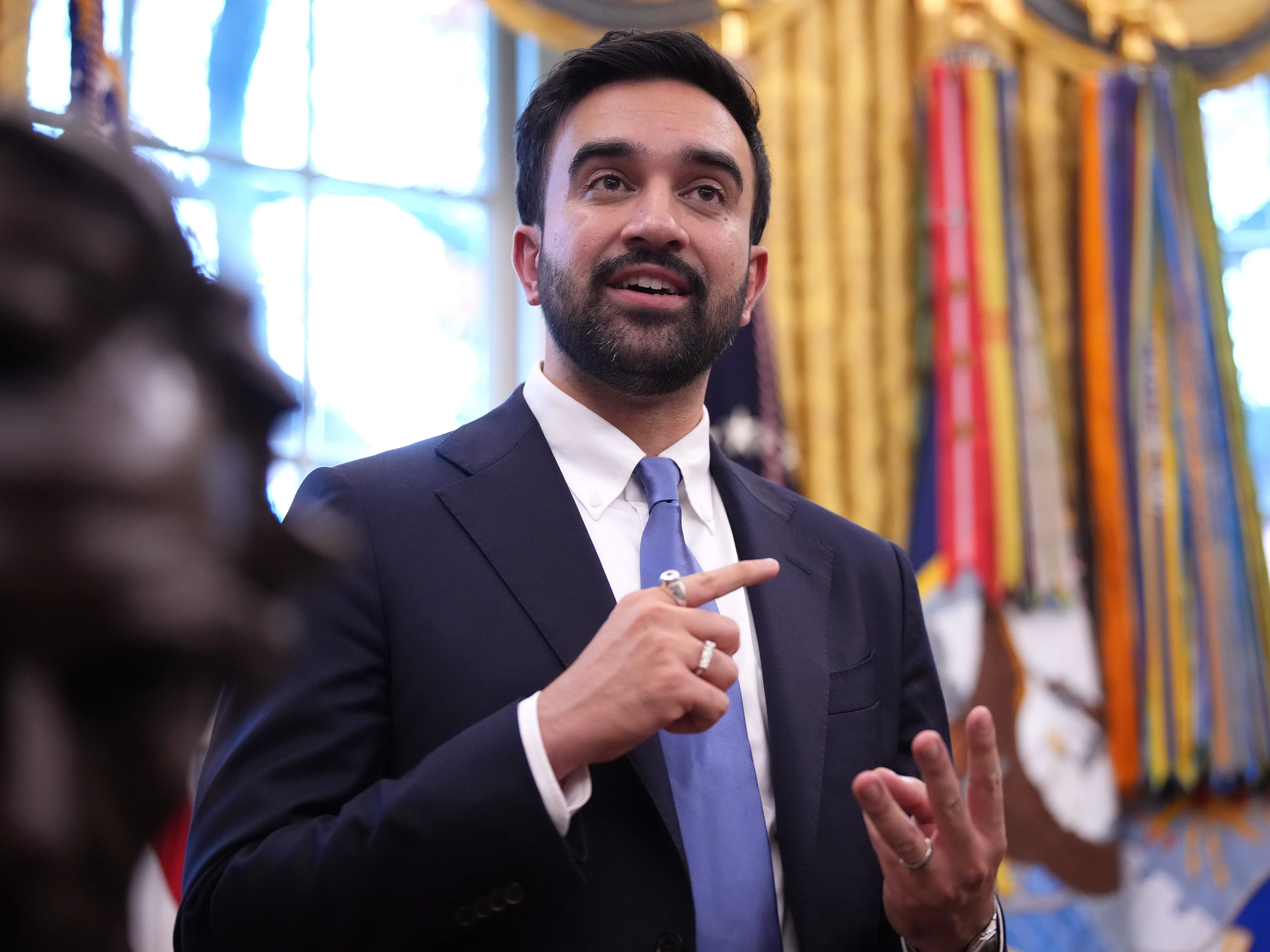 Zohran Mamdani at the White House