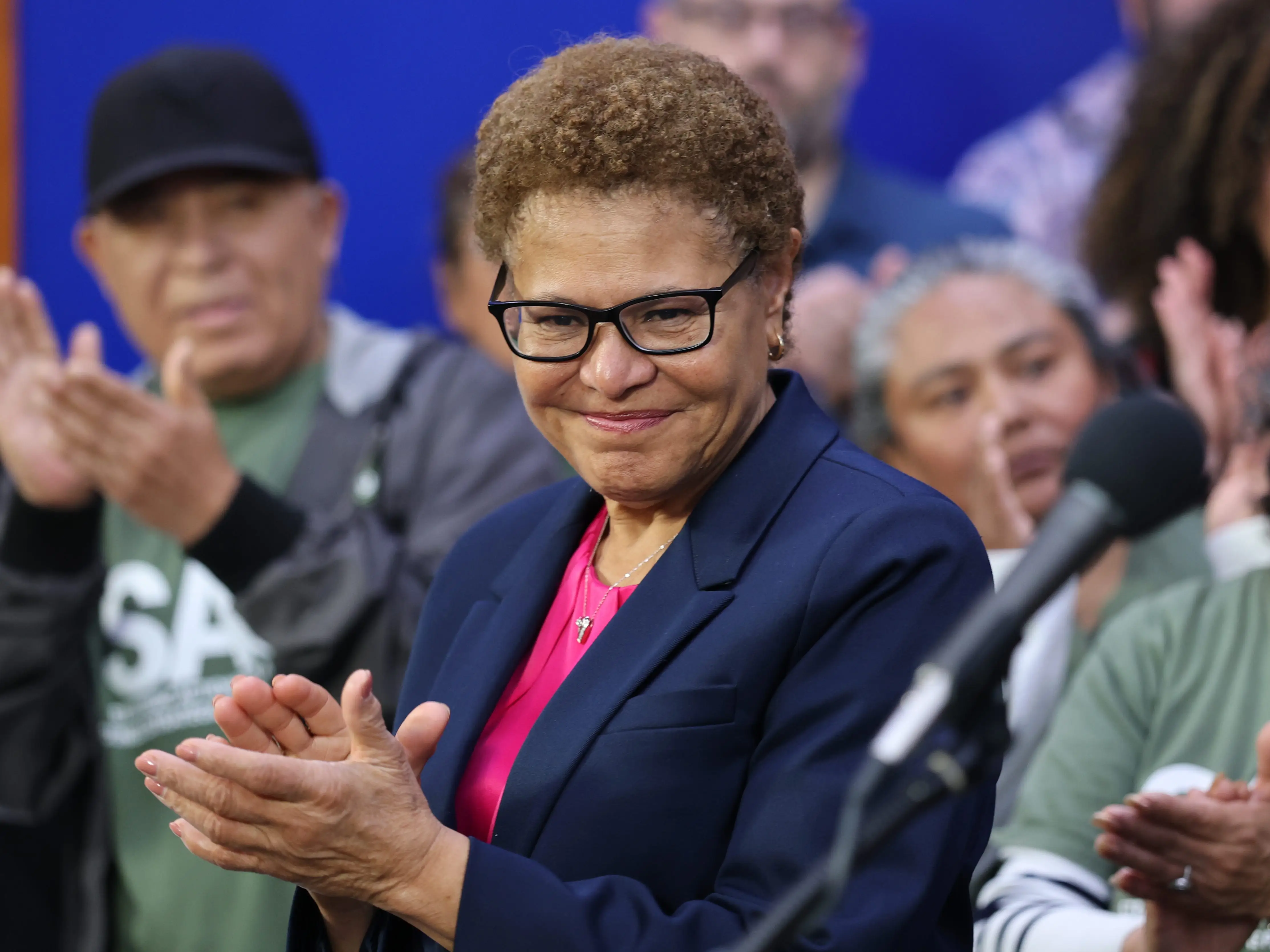 Los Angeles mayor Karen Bass