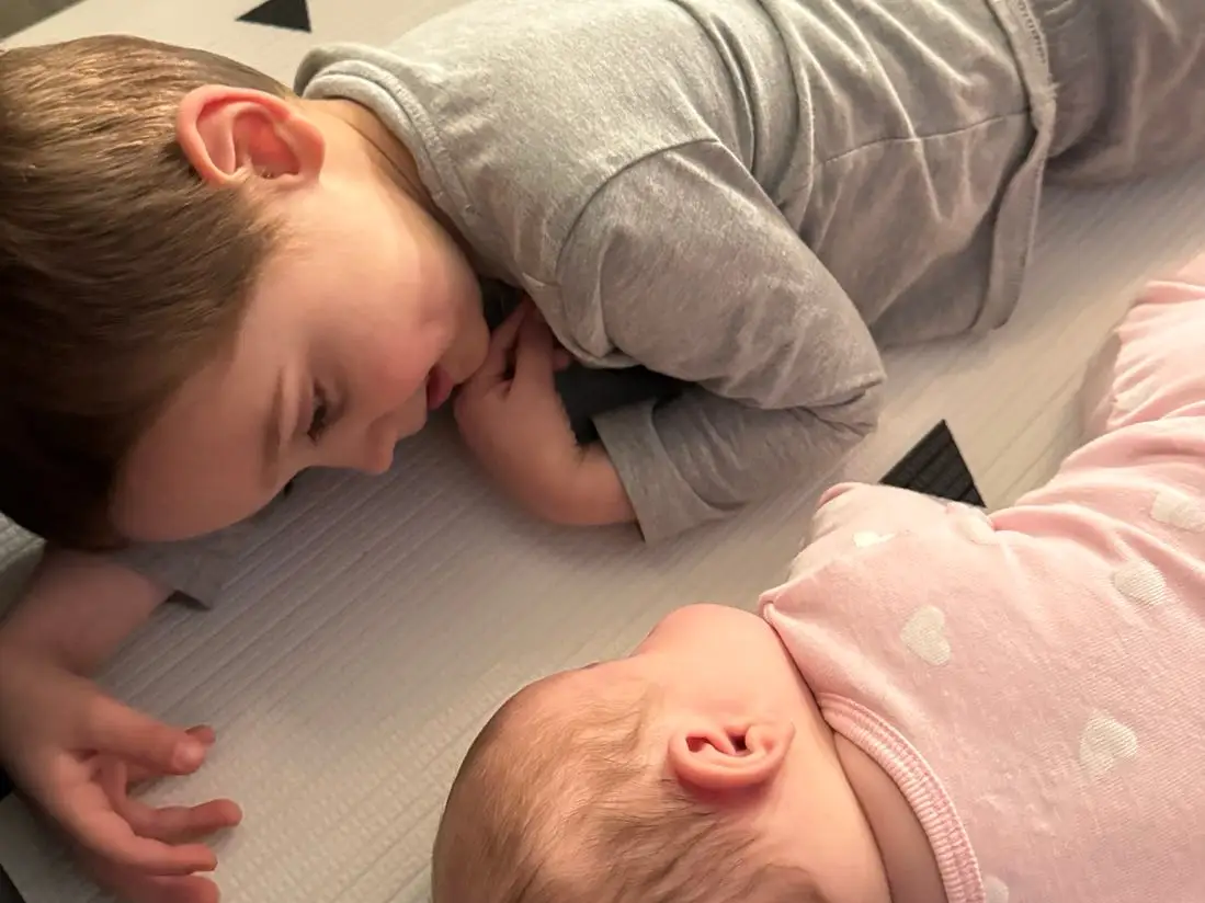 Siblings together