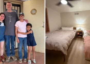 A single mom moved into her parents’ garage to save money. Now she’s on track to pay off her student loans within a year.