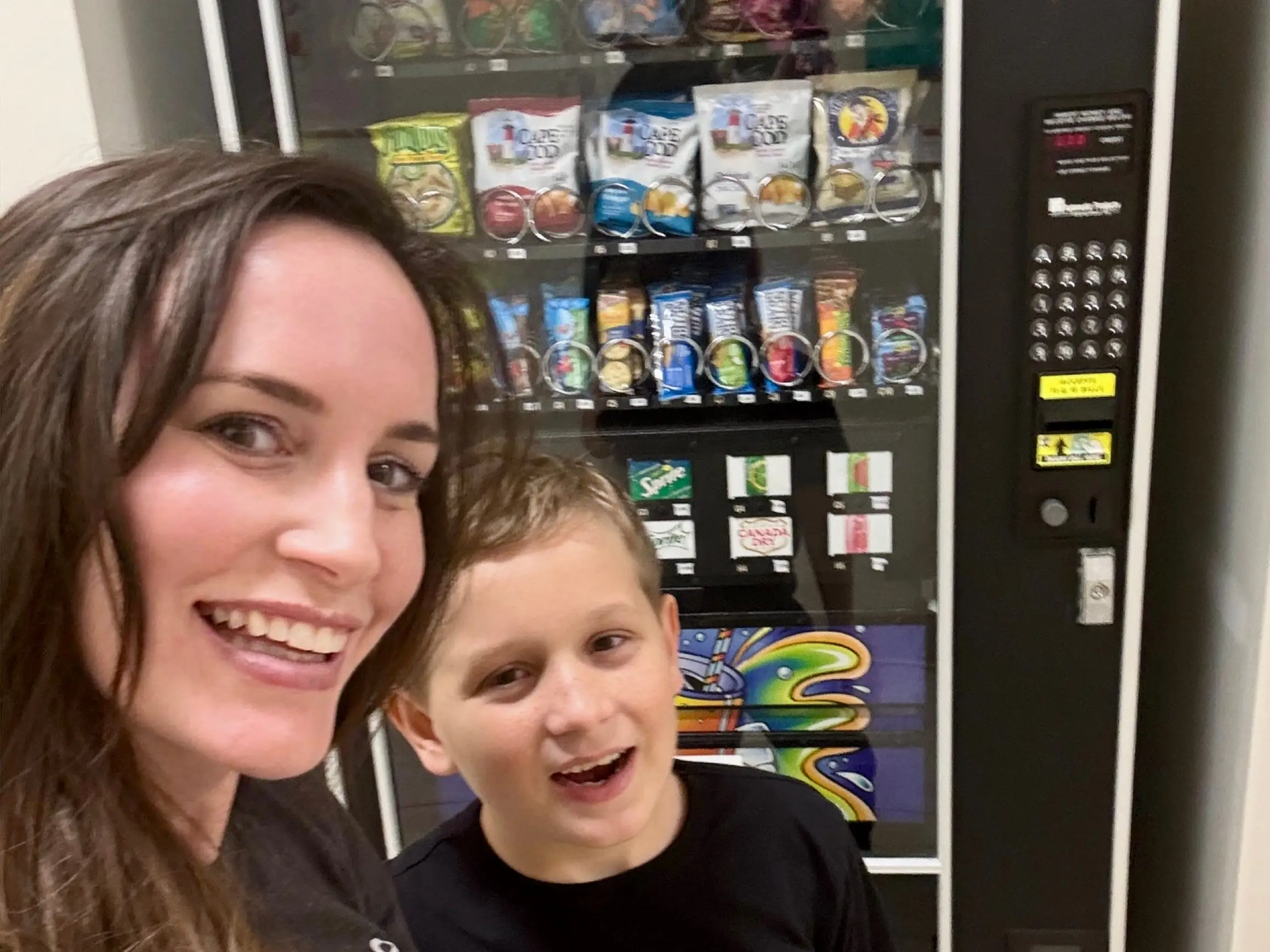 Mom and son